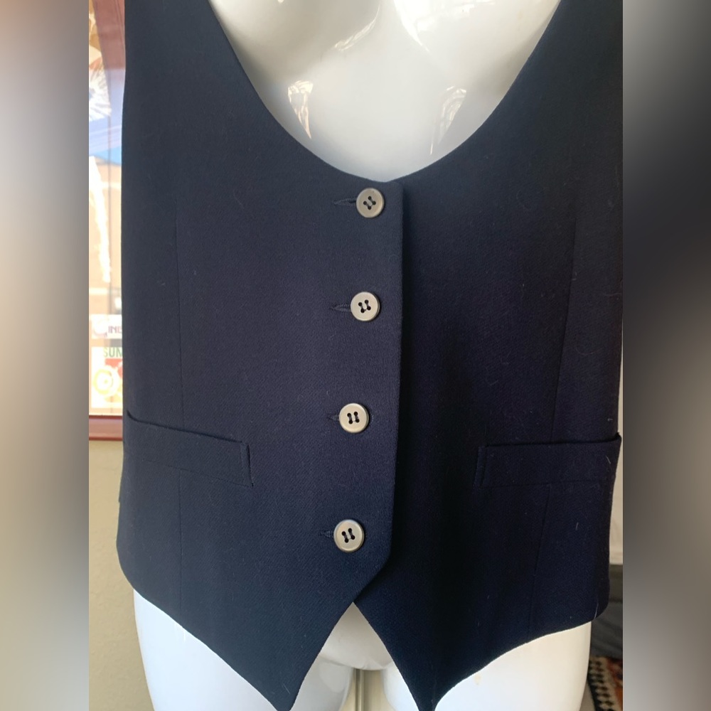 Armani Dark Navy Blue Vest